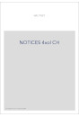 NOTICES 4vol CH