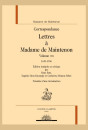 CORRESPONDANCE. LETTRES À MADAME DE MAINTENON, VOLUME VIII, 1651-1706