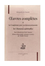 OEUVRES COMPLETES TOME IX. COMPLAINTE POUR UN DETENU PRISONNIER ET CHANSONS SPIRITUELLES