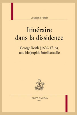 ITINÉRAIRE DANS LA DISSIDENCE