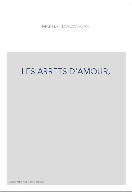LES ARRETS D'AMOUR,