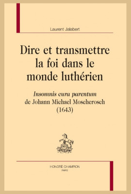 DIRE ET TRANSMETTRE LA FOI DANS LE MONDE LUTHÉRIEN