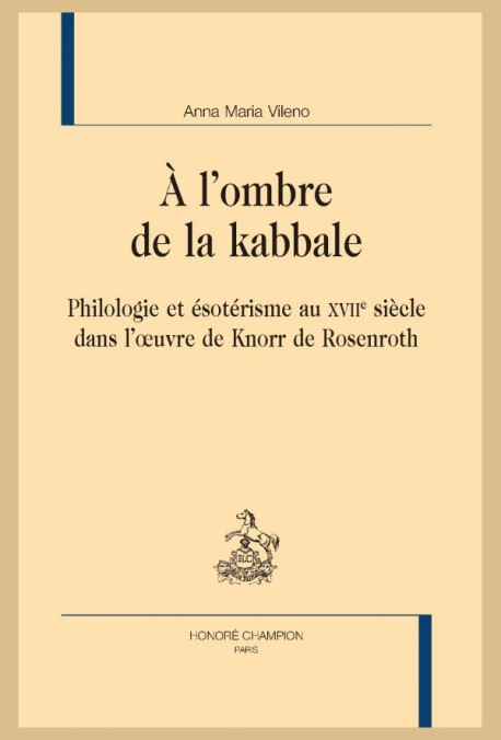 À L'OMBRE DE LA KABBALE