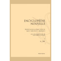 ENCYCLOPEDIE NOUVELLE