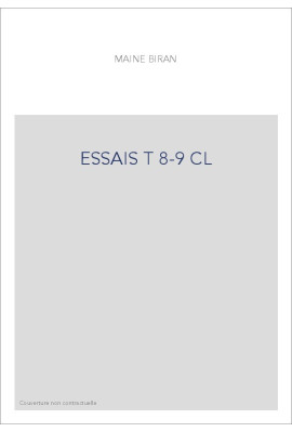 ESSAIS T 8-9 CL