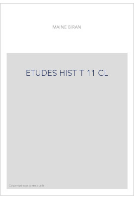 ETUDES HIST T 11 CL
