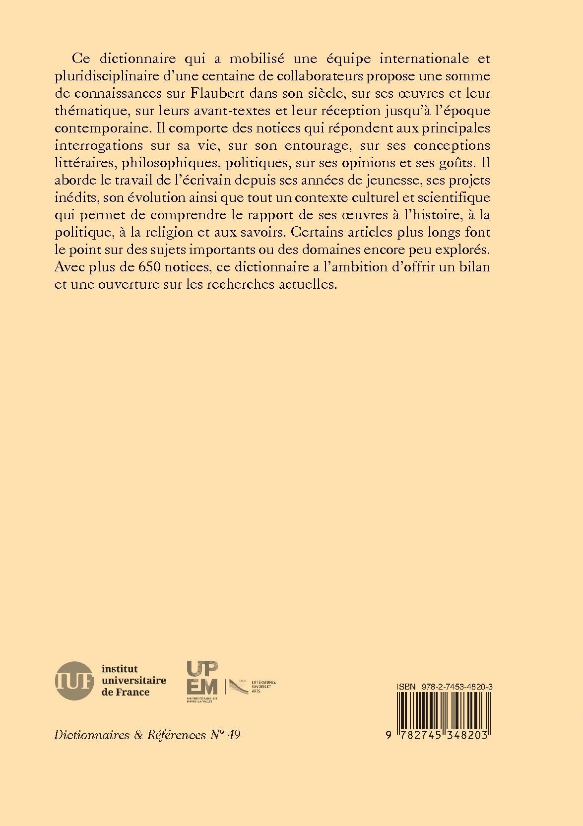 DICTIONNAIRE FLAUBERT