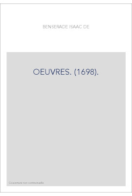 OEUVRES. (1698).