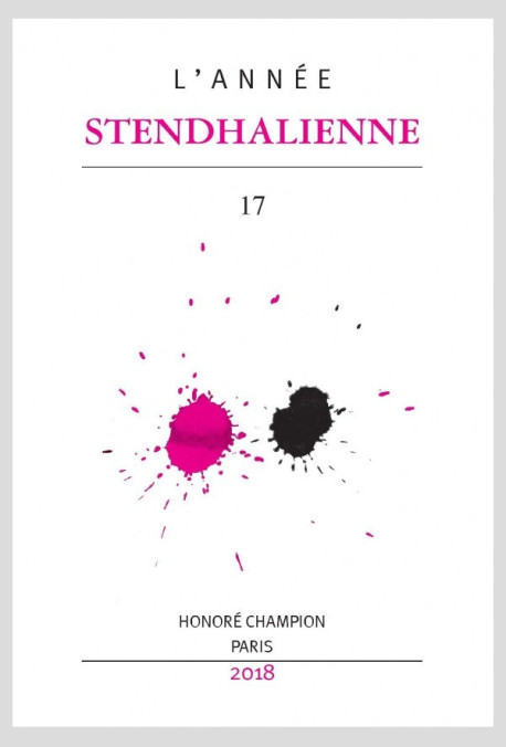 L'ANNÉE STENDHALIENNE 17