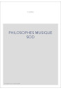 PHILOSOPHES MUSIQUE SOD