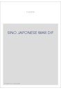 SINO JAPONESE WAR DIF