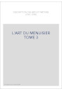 L'ART DU MENUISIER TOME 3