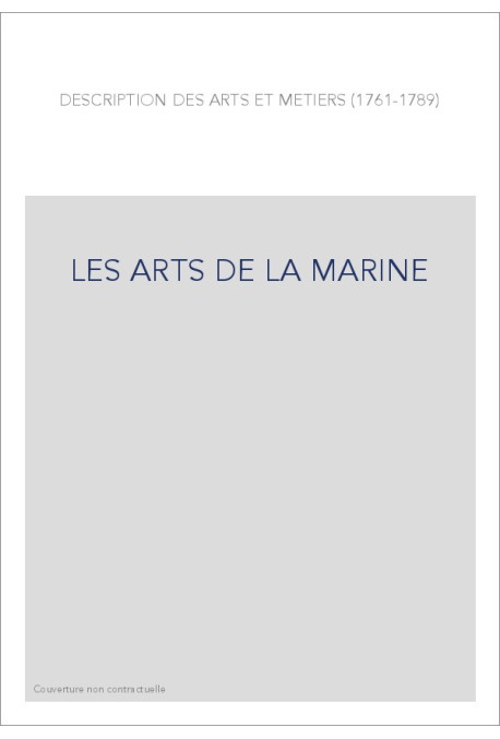 LES ARTS DE LA MARINE