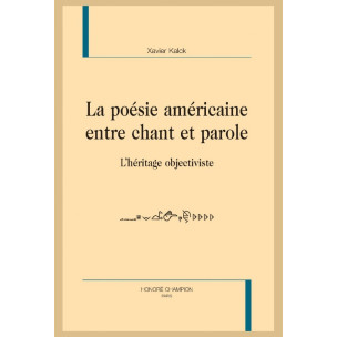 POÉSIE AMÉRICAINE ENTRE CHANT ET PAROLE