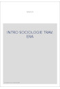 INTRO SOCIOLOGIE TRAV. ERA