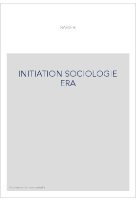 INITIATION SOCIOLOGIE ERA