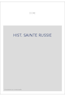 HIST. SAINTE RUSSIE