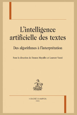 L'INTELLIGENCE ARTICIFIELLE DES TEXTES