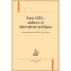 PARIS 1553 : AUDACES ET INNOVATIONS POÉTIQUES