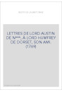 LETTRES DE LORD AUSTIN DE N***, À LORD HUMFREY DE DORSET, SON AMI. (1769)