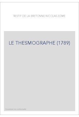 LE THESMOGRAPHE (1789)