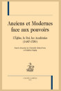 ANCIENS ET MODERNES FACE AUX POUVOIRS