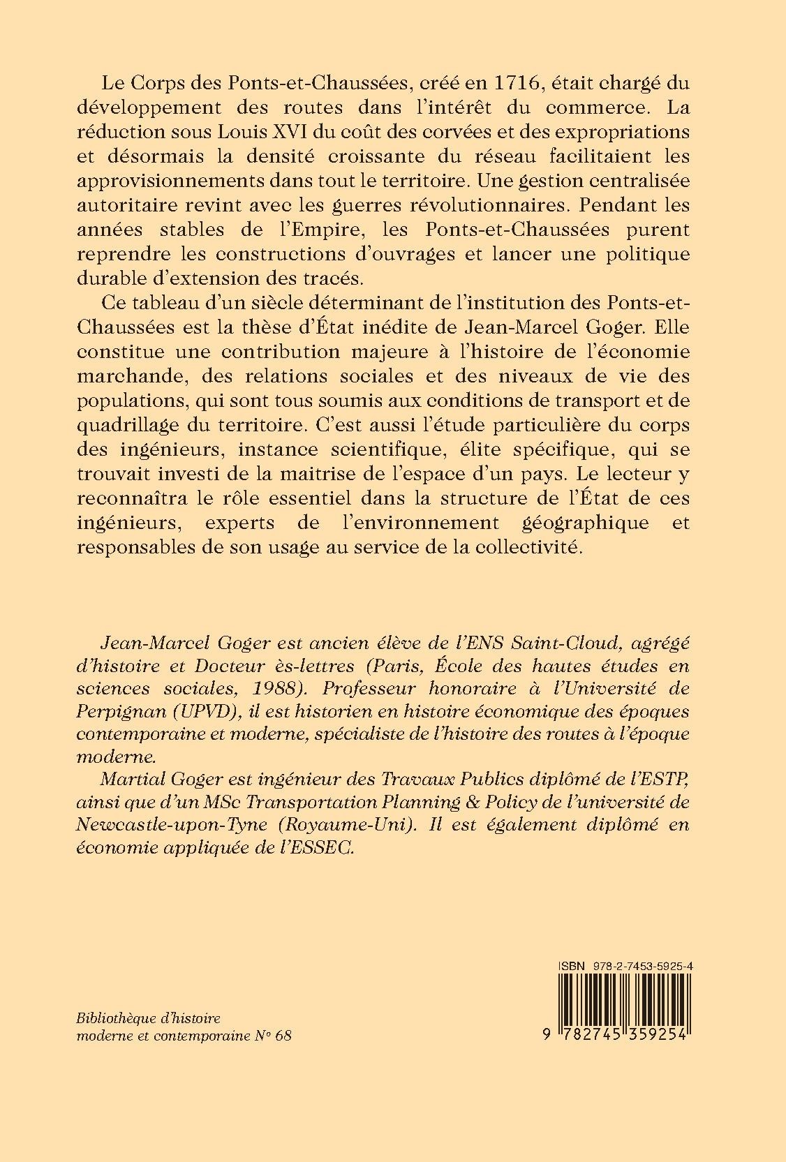 LA POLITIQUE ROUTIÈRE EN FRANCE DE 1716 À 1815
