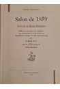 SALON DE 1859. TEXTE DE LA REVUE FRANCAISE ETABLI AVEC UN RELEVE DE VARIANTES, UN COMMENTAIRE ET