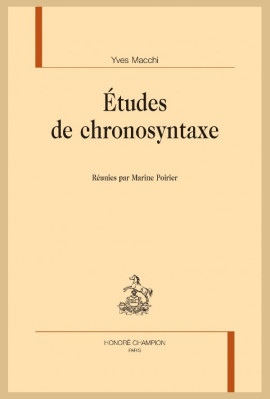 ÉTUDES DE CHRONOSYNTAXE