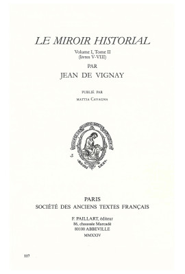 LE MIROIR HISTORIAL, TOME II  (LIVRES V-VIII)