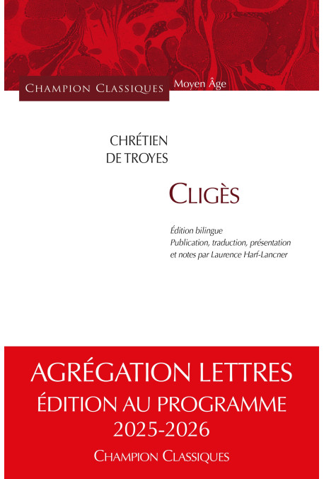CLIGÈS - AGRÉGATION LETTRES 2026