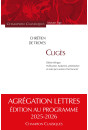 CLIGÈS - AGRÉGATION LETTRES 2026