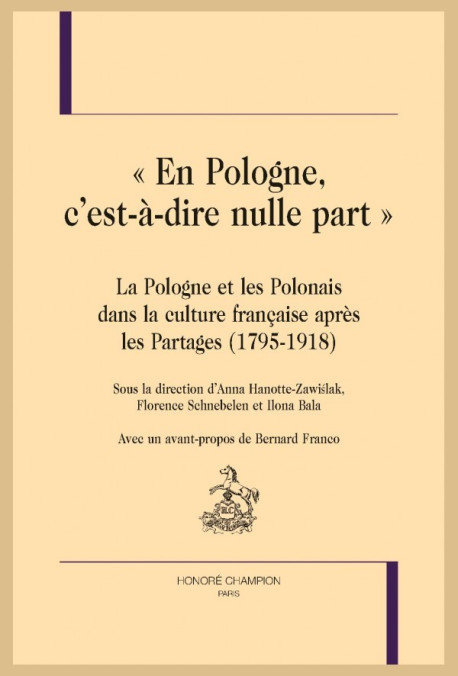 "EN POLOGNE, C'EST À DIRE NULLE PART"