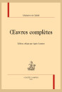 OEUVRES COMPLÈTES