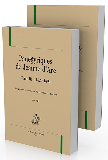 PANÉGYRIQUES DE JEANNE D'ARC