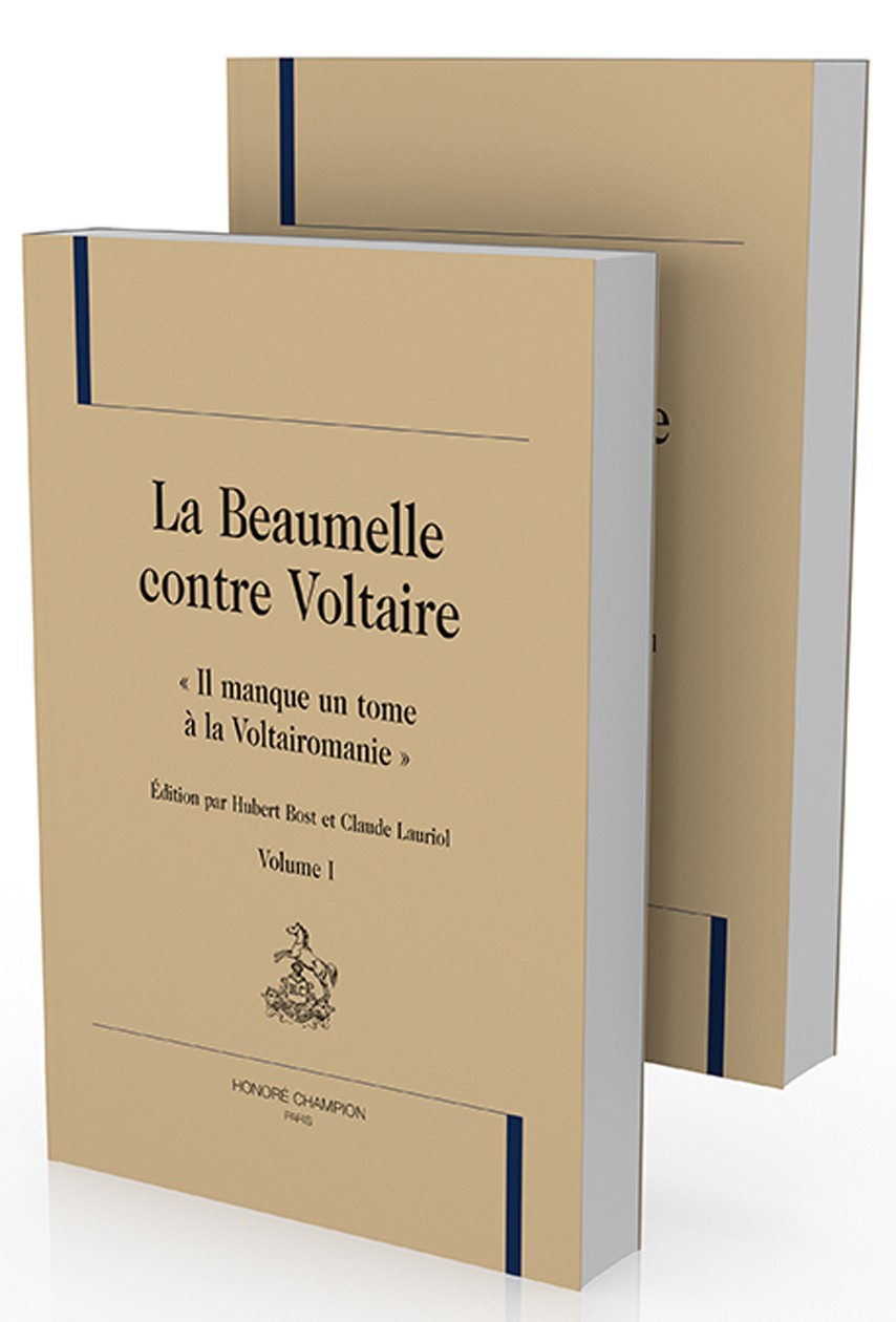 LA BEAUMELLE CONTRE VOLTAIRE