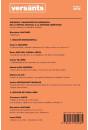 VERSANTS 59/3. FASCICULO ESPANOL