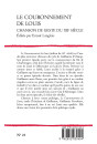 COURONNEMENT DE LOUIS -LE-. CHANSON DE GESTE DU XIIE SIECLE.