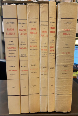 OEUVRES. EDITION CRITIQUE PUBLIEE SOUS LA DIRECTION DE ABEL LEFRANC.