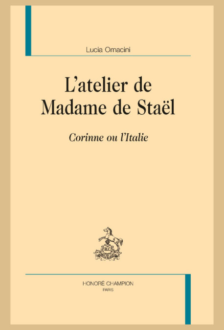 L'ATELIER DE MADAME DE STAËL