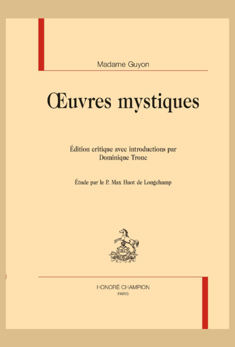 OEUVRES MYSTIQUES