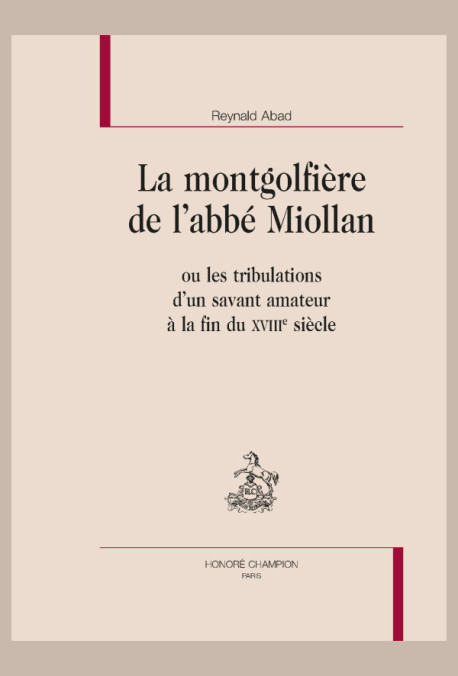 LA MONGOLFIÈRE DE L'ABBÉ MIOLLAN