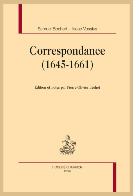 CORRESPONDANCE (1645 - 1661)