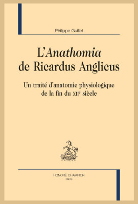 L'"ANATHOMIA" DE RICARDUS ANGLICUS