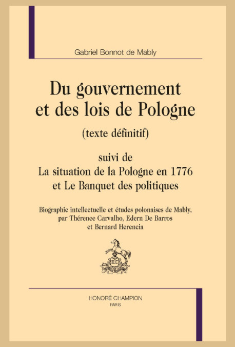 DU GOUVERNEMENT ET DES LOIS DE POLOGNE (TEXTE DÉFINITIF)