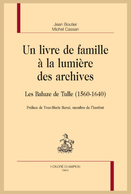UN LIVRE DE FAMILLE À LA LUMIÈRE DES ARCHIVES