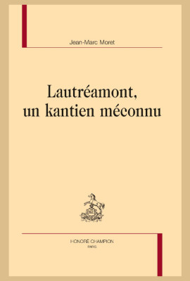 LAUTRÉAMONT, UN KANTIEN MÉCONNU
