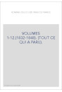 VOLUMES 1-12.(1832-1848). (TOUT CE QUI A PARU).