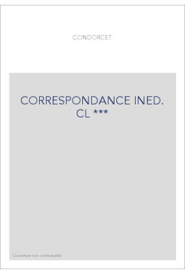 CORRESPONDANCE INED. CL ***